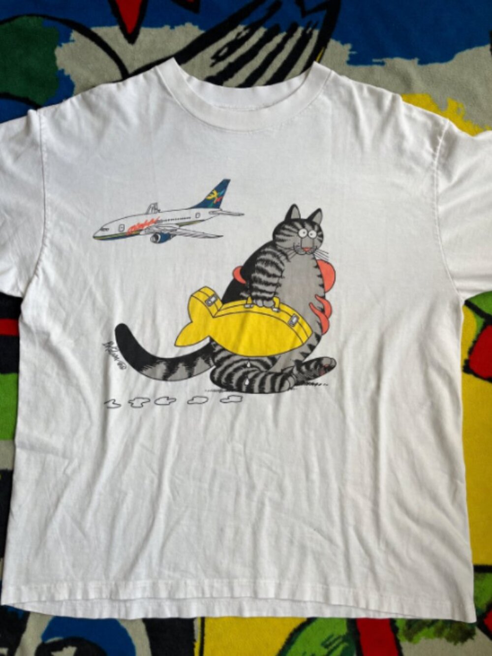B Kilban Cat Crazy Shirt Hawaii T-shirt